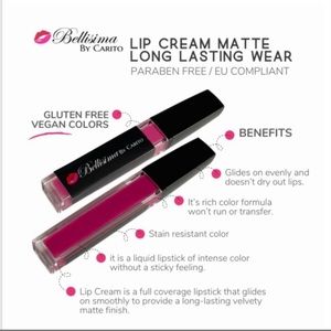 Long lasting lip cream Matte